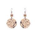 Women's Bohemian Teardrop-shaped Hand-woven Tassel Earrings