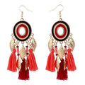 Women's Bohemian Ethnic Style Tassel Earrings