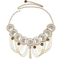 Retro Bohemian Ethnic Metal Tassel Waist Chain