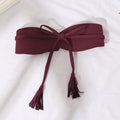 Casual Tassel Bow Girdle